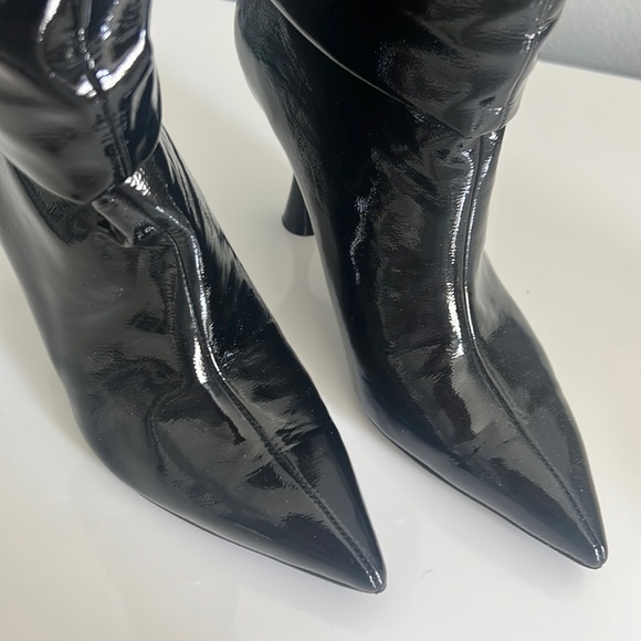 Jeffrey Campbell Leather Heeled Boots - Picture 2 of 8